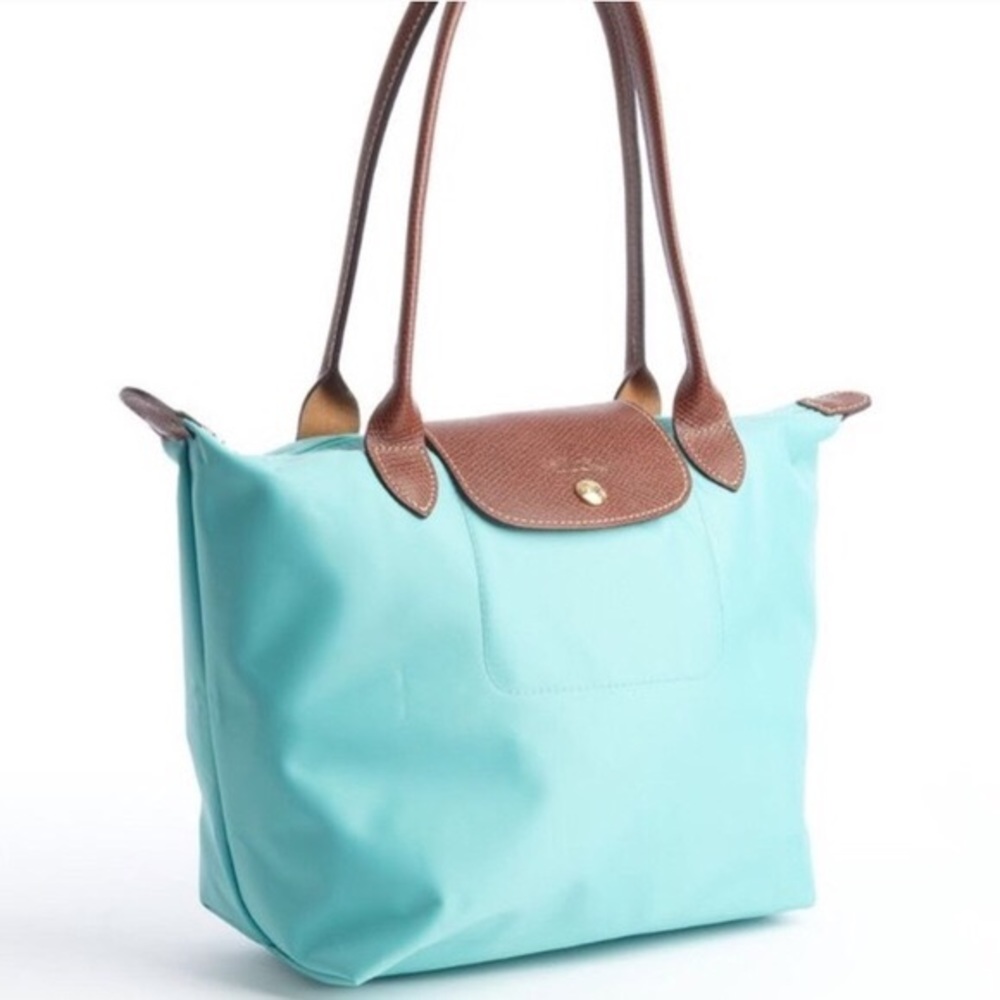 BNWT New Tiffany Lagoon Large Longchamp Tote Bag